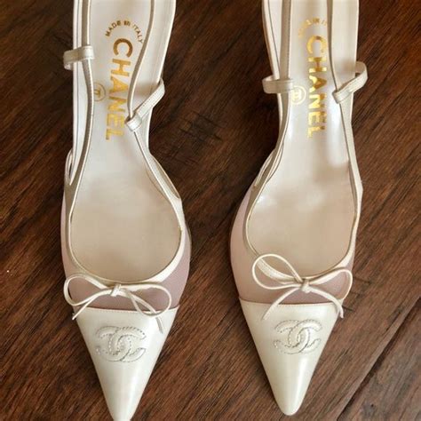 chanel slingback online|Chanel slingback vintage.